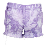 Denim Short Lavender Tie Dye - Denny's