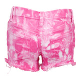 Light Pink Tie Dye Denim Short - Denny's
