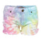 Multi Pastel Tie Dye Denim Short - Denny's