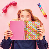 Rainbow Tie Dye Popper Journal - Denny's