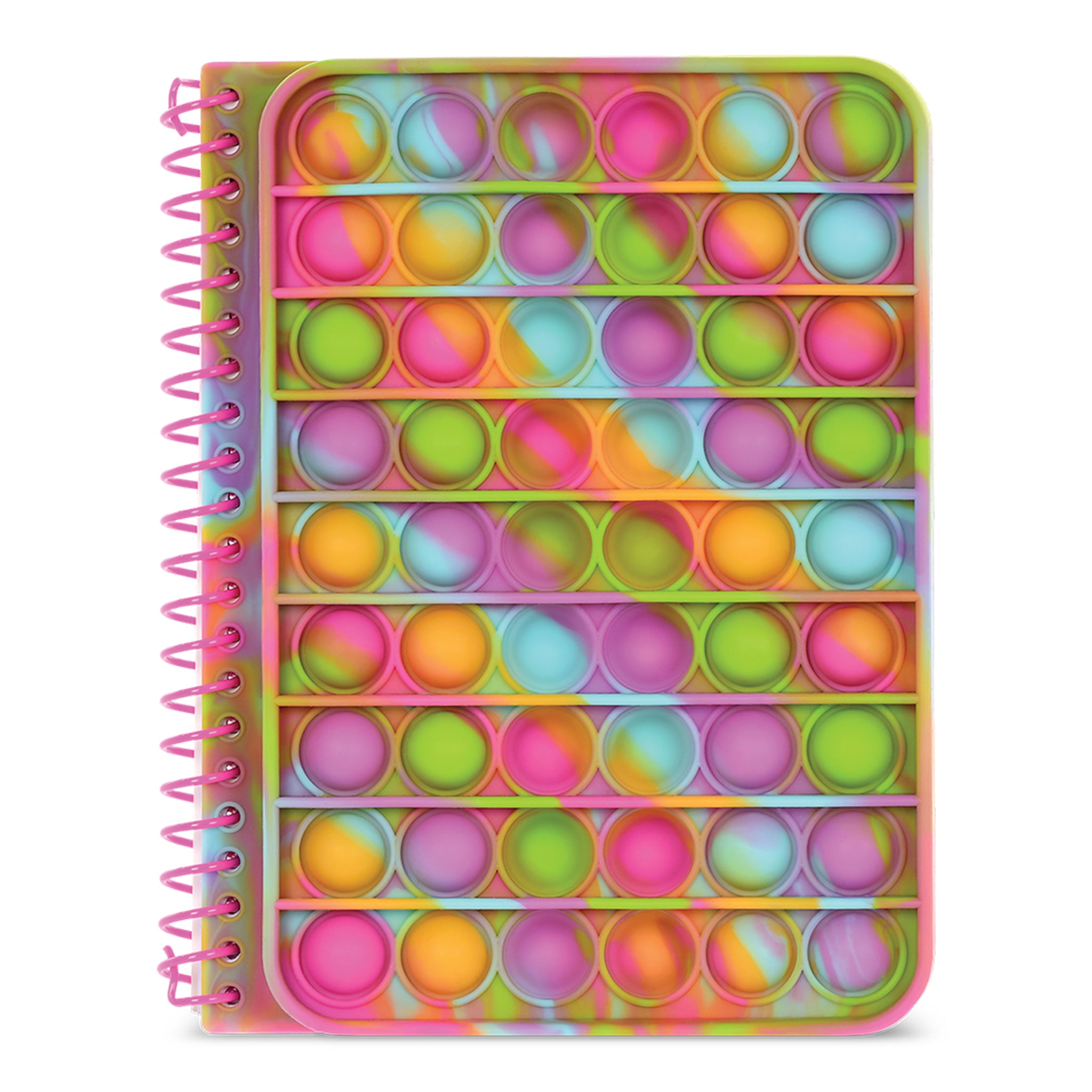 Rainbow Tie Dye Popper Journal - Denny's