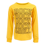 Long Sleeve Tee with Rock Rock & Roll - Denny's