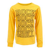 Long Sleeve Tee with Rock Rock & Roll - Denny's