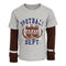 Football Sleeve Layer Tee - Denny's