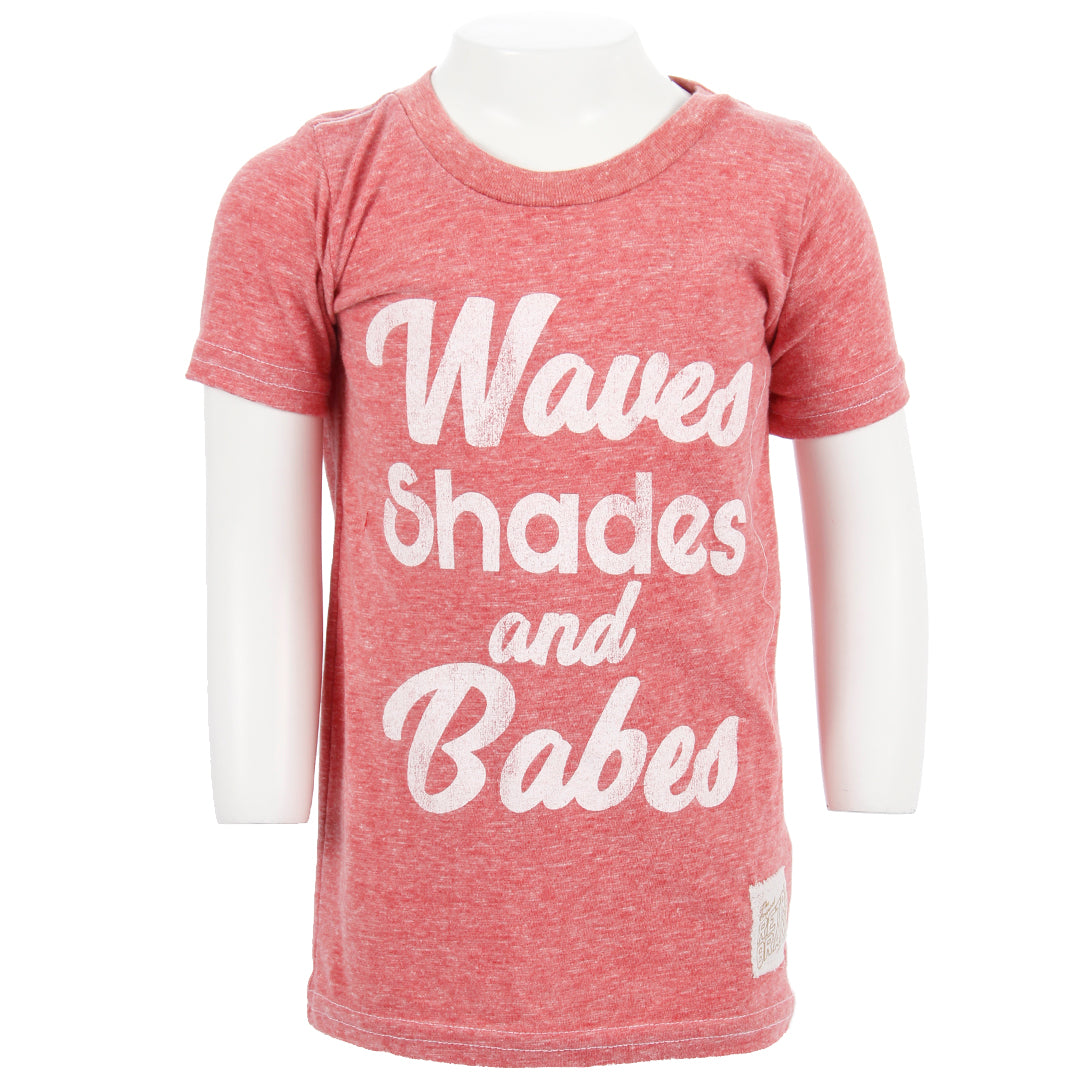 Waves Shades and Babes Tee - Denny's
