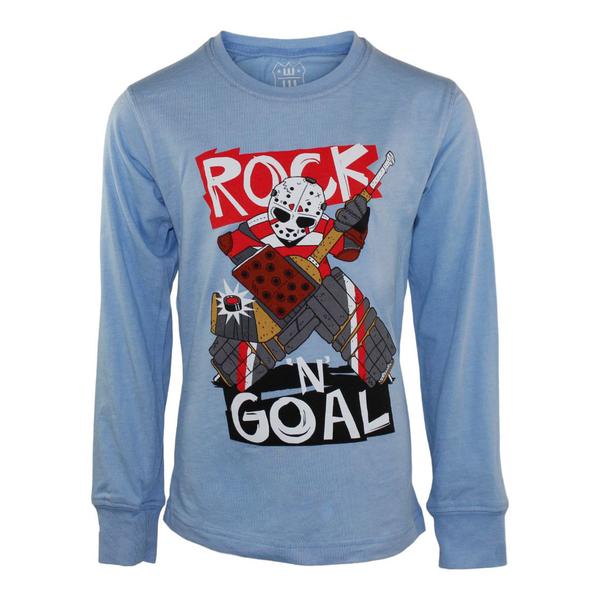 Long Sleeve Rock n Goal Tee - Denny's