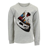 Long Sleeve Tee with Hockey Skate - Denny's
