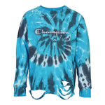 Navy Spiral Tie Dye Sweatshirt - Denny's