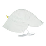 Flap Hat Wht - Denny's
