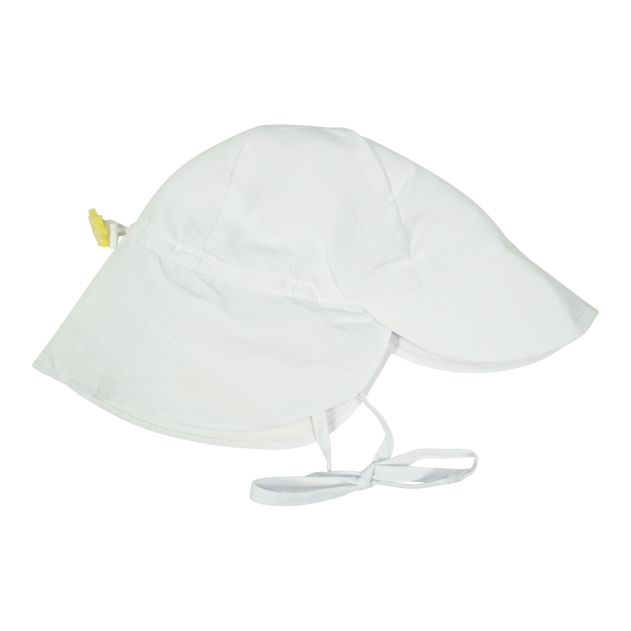 Flap Hat Wht - Denny's