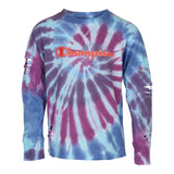 Purple & Magenta Swirl Tie Dye Sweatshirt - Denny's