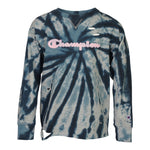 Blue Swirl and Cut Sweatshirt - Denny's