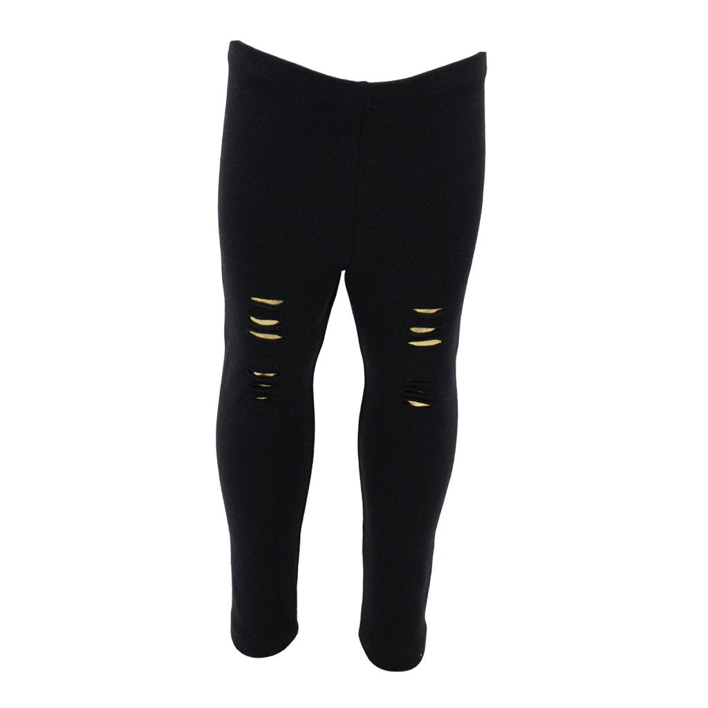 Legging Ripped with Gold - Denny's