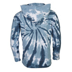 Hoodie Sweatshirt Navy Spiral - Denny's