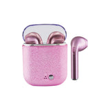 Pink Glitter Earpods - Denny's