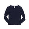 Long Sleeved Shirred Top - Denny's