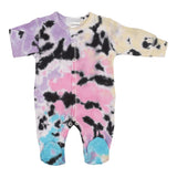 Tie Dye Footie Isla Navy/Pink - Denny's