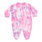 Footie Neon Pink Purple Tie Dye - Denny's