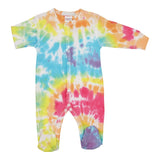 Bright Tie Dye Footie Zoe - Denny's