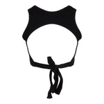 Open Back Ribbed Crop Top - Denny's