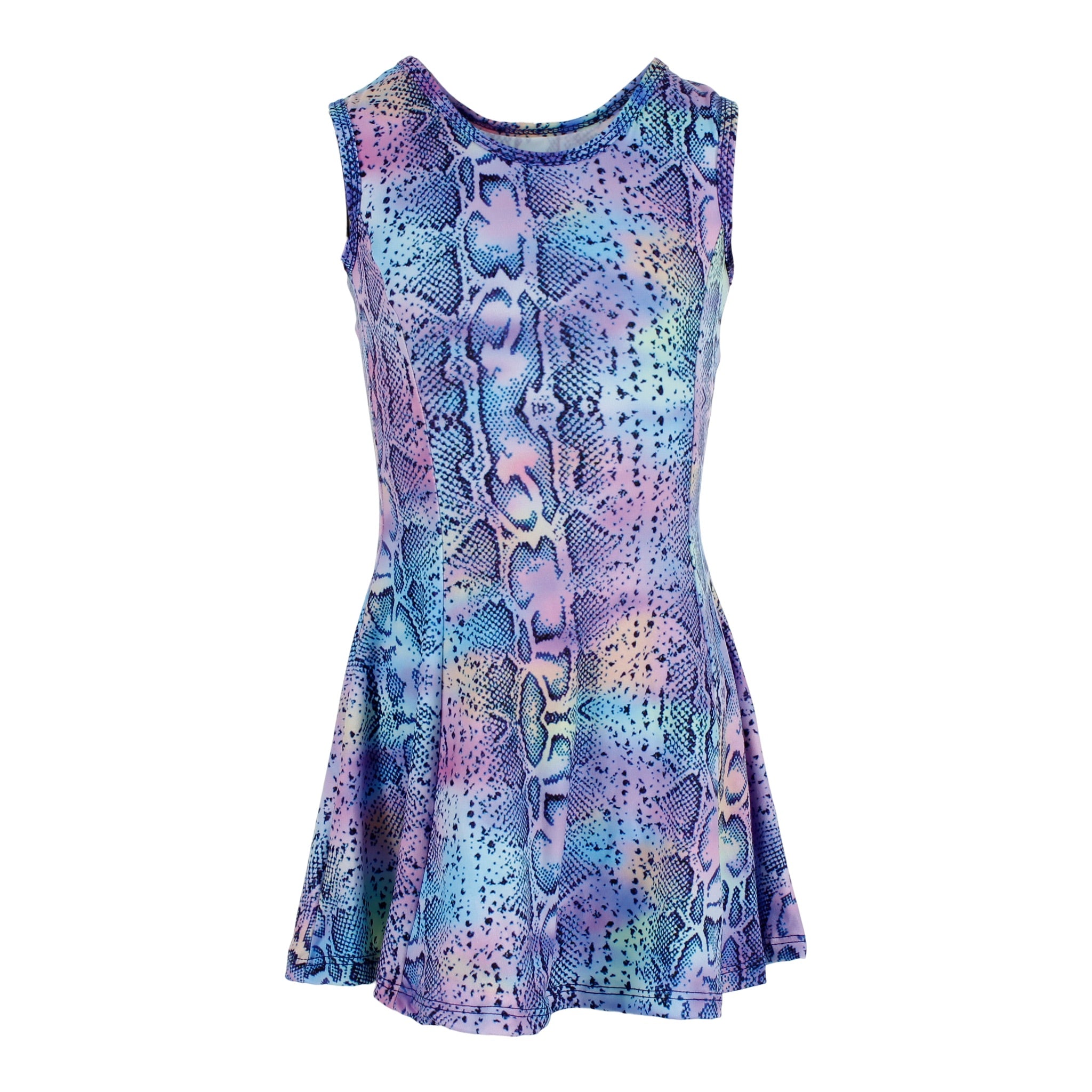 Fit and Flare Tank Dress Python - Denny's