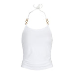 Rouched Side Chain Halter - Denny's