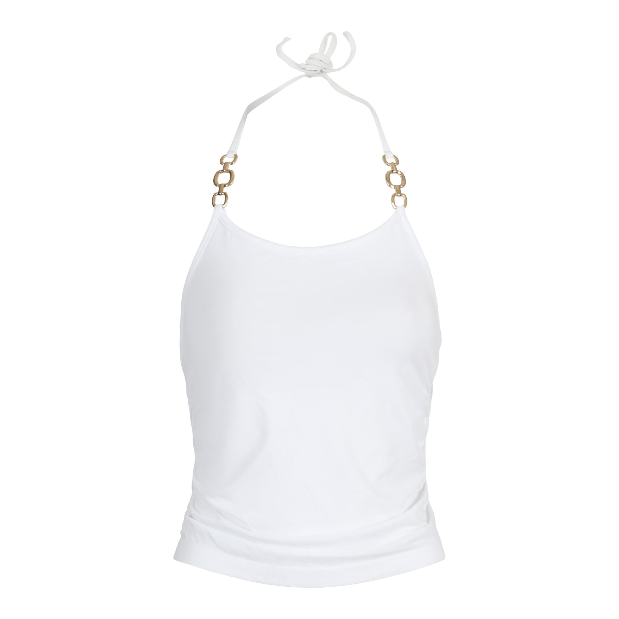 Rouched Side Chain Halter - Denny's
