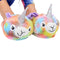 Rainbow Llama Unicorn Slippers - Denny's