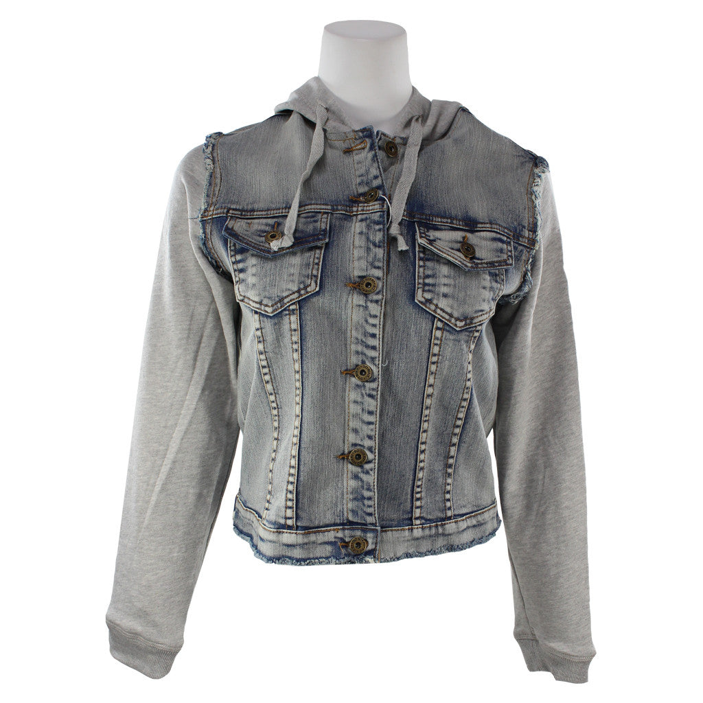Hooded Denim Jacket - Denny's