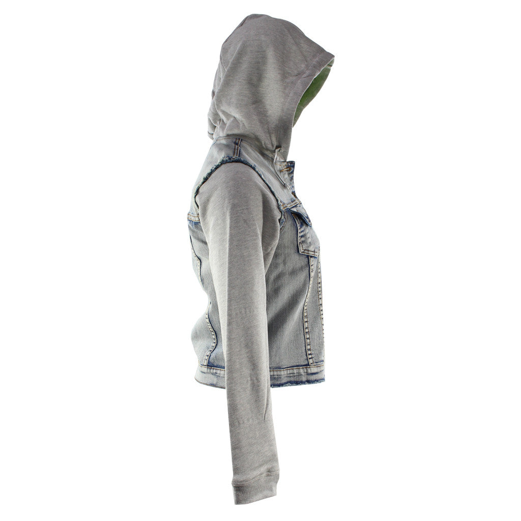 Hooded Denim Jacket - Denny's