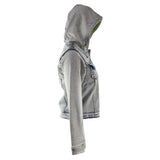 Hooded Denim Jacket - Denny's