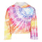Rainbow Tie Dye Cropped Hoodie - Denny's
