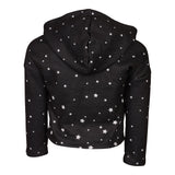 Stars Cropped Hoodie - Denny's