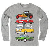 Vintage Cars Long Sleeve Tee - Denny's