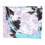 Tie Dye Isla Blanket Navy/Pink/Purple - Denny's
