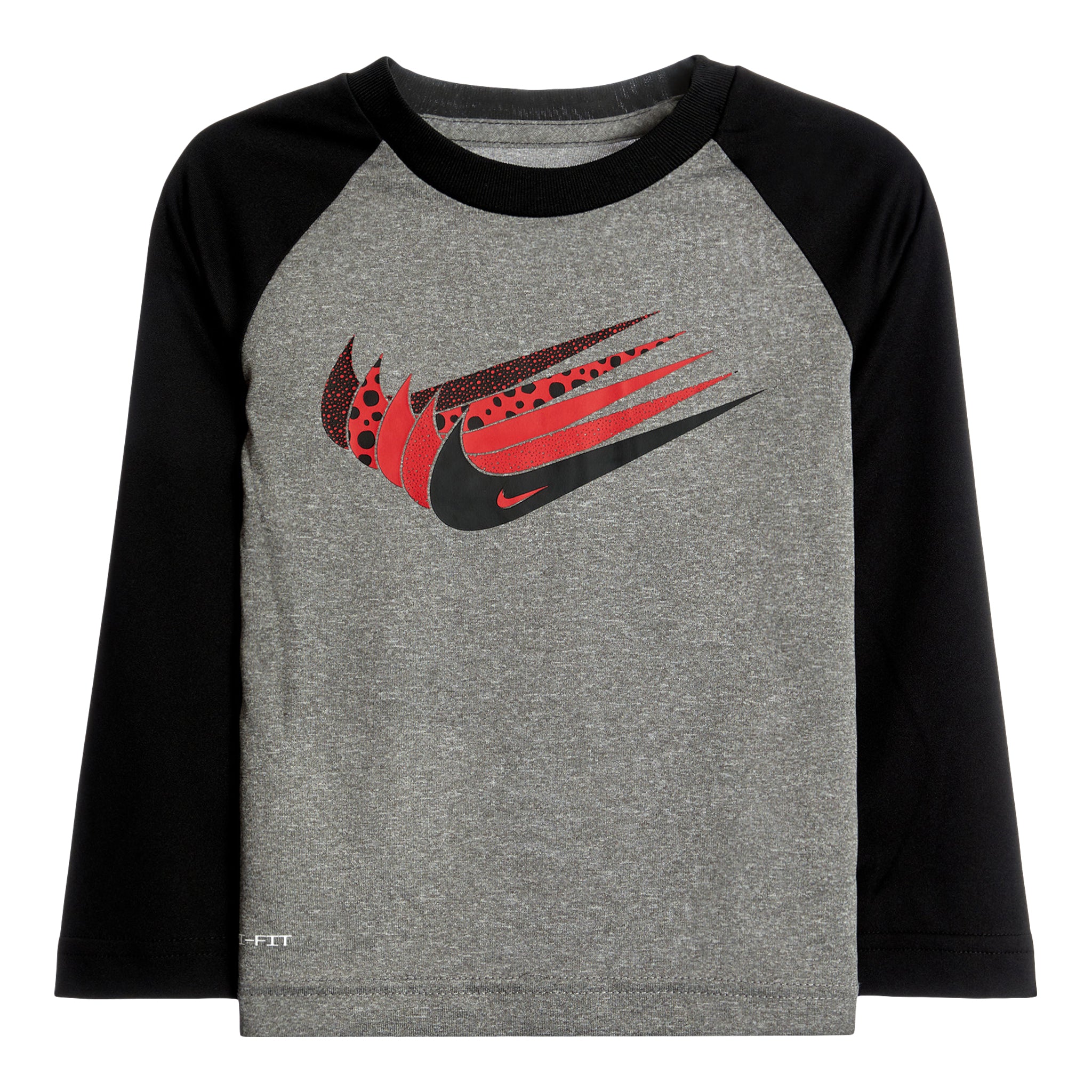Swoosh Repeat Raglan Tee - Denny's