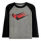 Swoosh Repeat Raglan Tee - Denny's