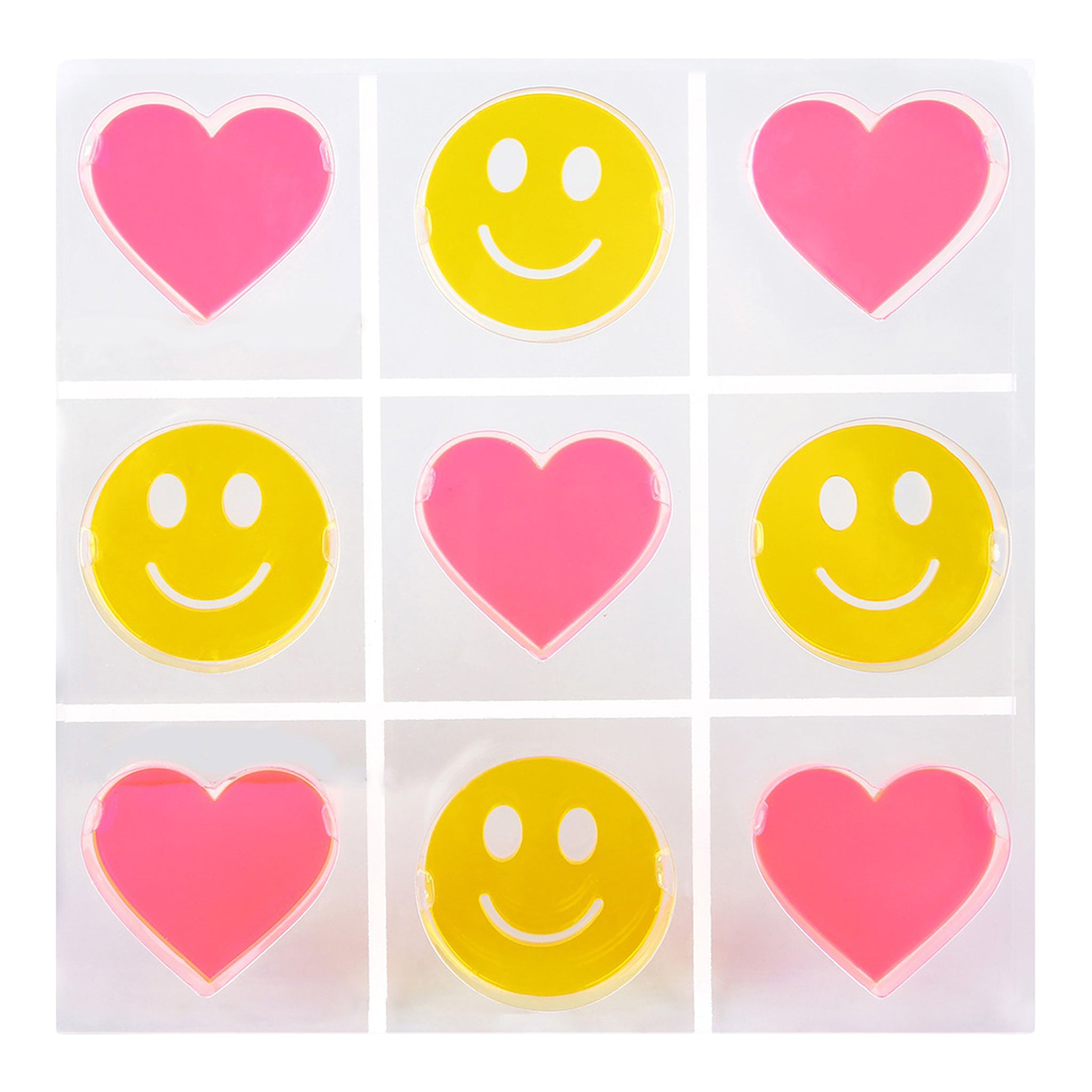 Happy Lucite Tic Tac Toe - Denny's