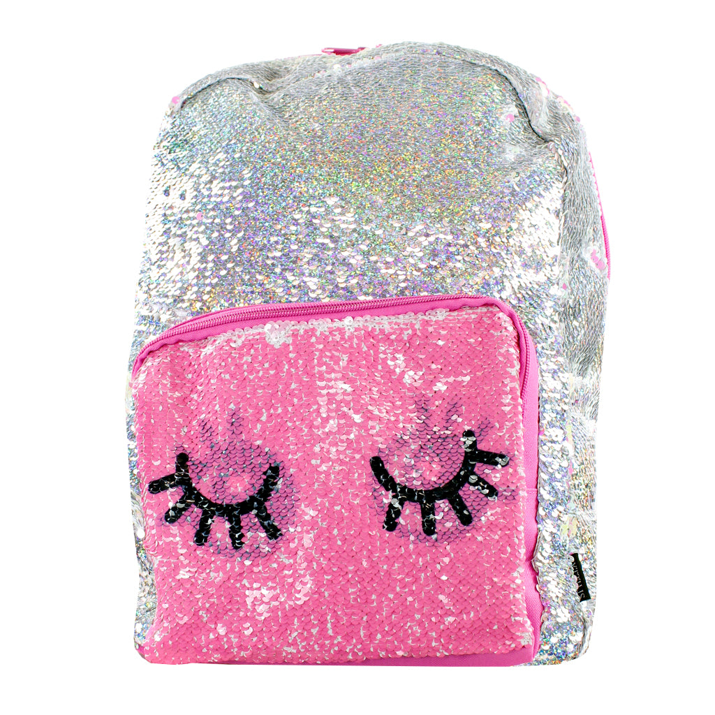 Irridescent Eyes Magic Sequin Backpack - Denny's