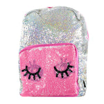 Irridescent Eyes Magic Sequin Backpack - Denny's