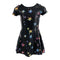 Short Sleeve Sparkle Stars Dress - Denny's