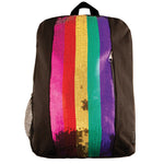 Backpack with Rainbow Sequin Stripe - Denny's