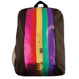 Backpack with Rainbow Sequin Stripe - Denny's
