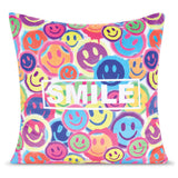 Spray Paint Smiles Pillow - Denny's
