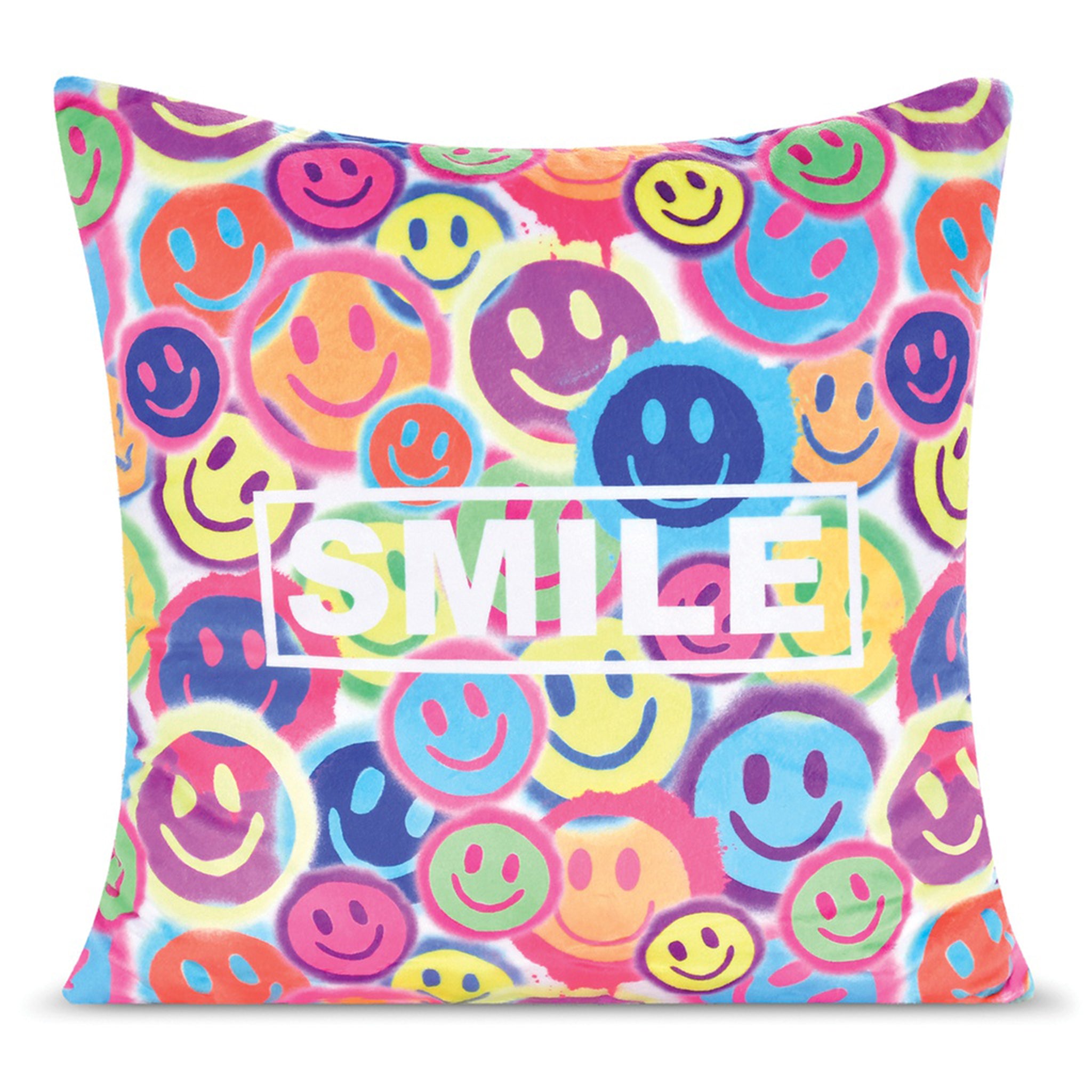 Spray Paint Smiles Pillow - Denny's