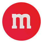 Red Fleece And Glitter M&M Pillow - Denny's