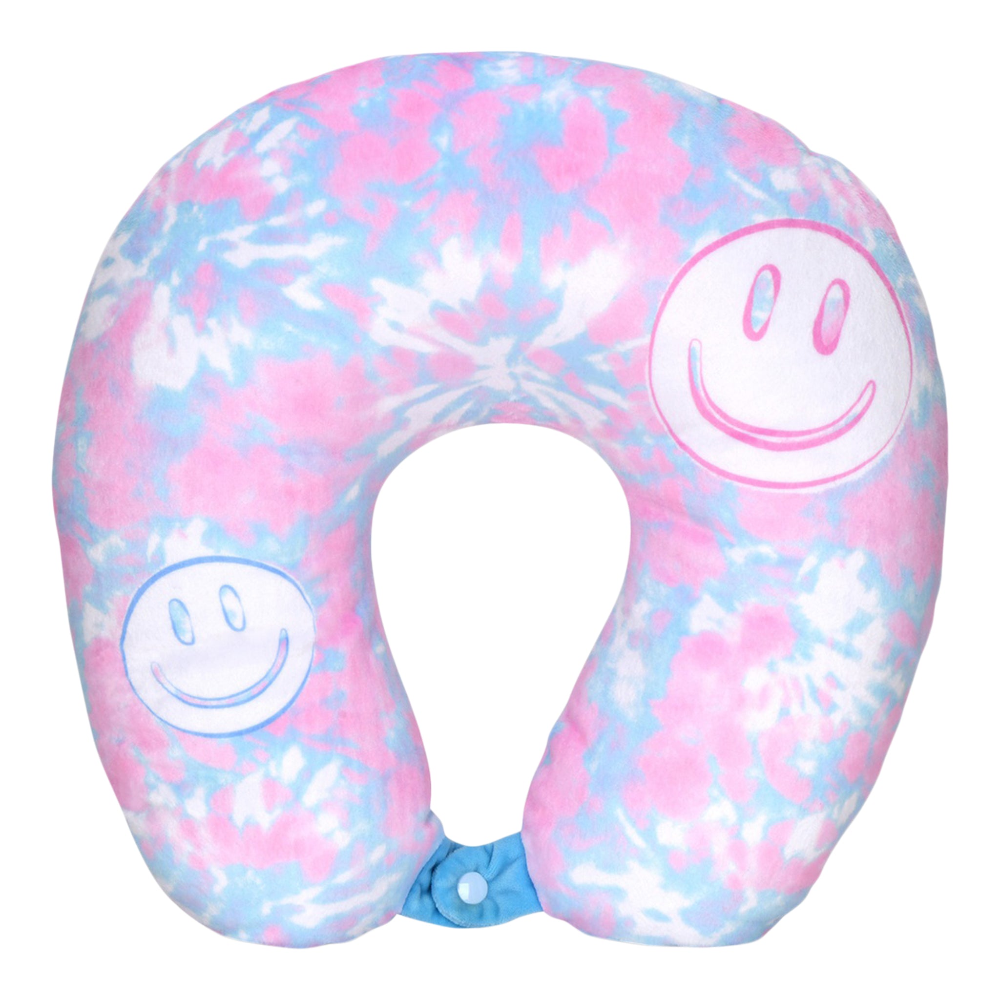 Tie Dye Smiles Neck Pillow