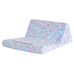 Silver Foil & Swirl Tablet Pillow - Denny's