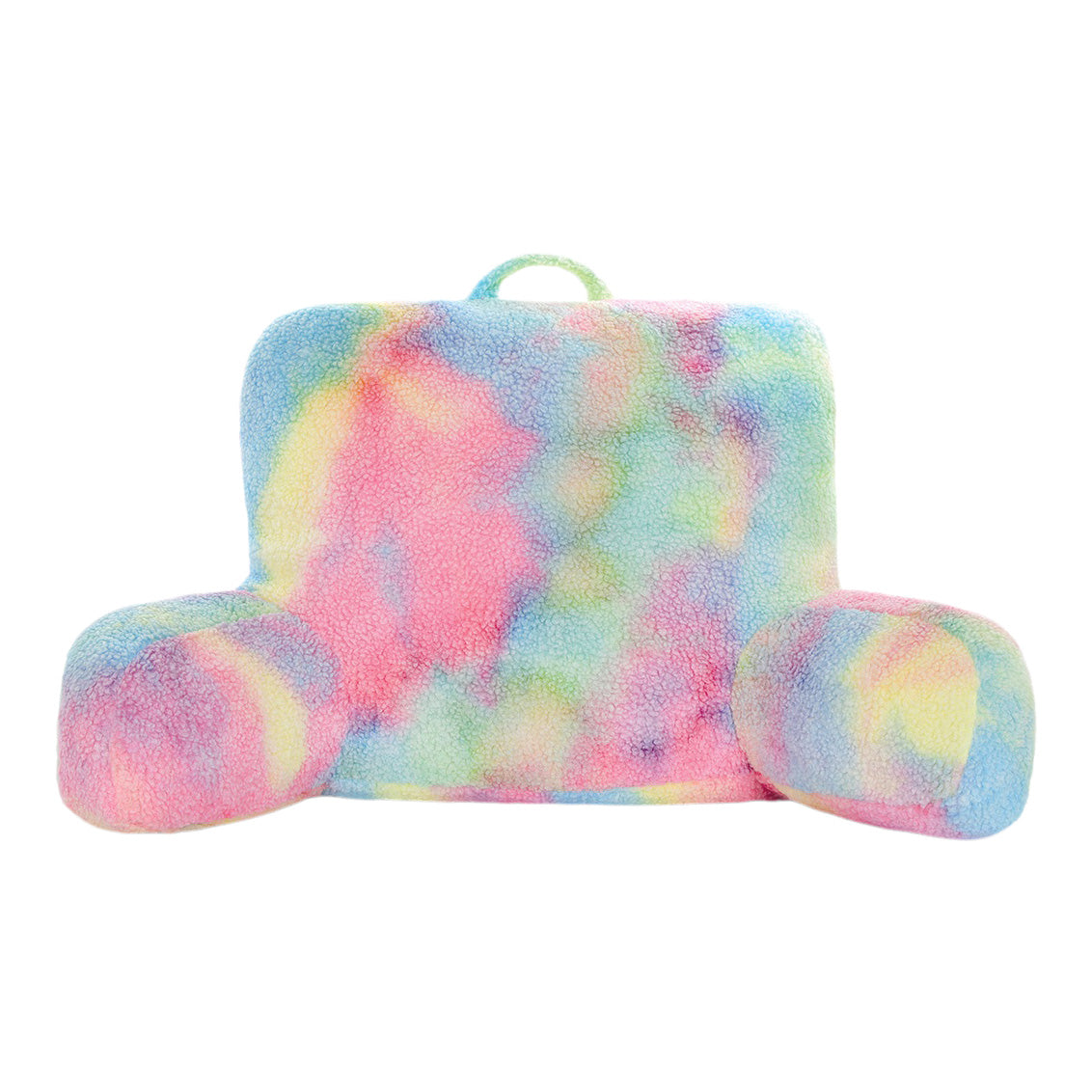 Rainbow Sherpa Lounge Pillow - Denny's