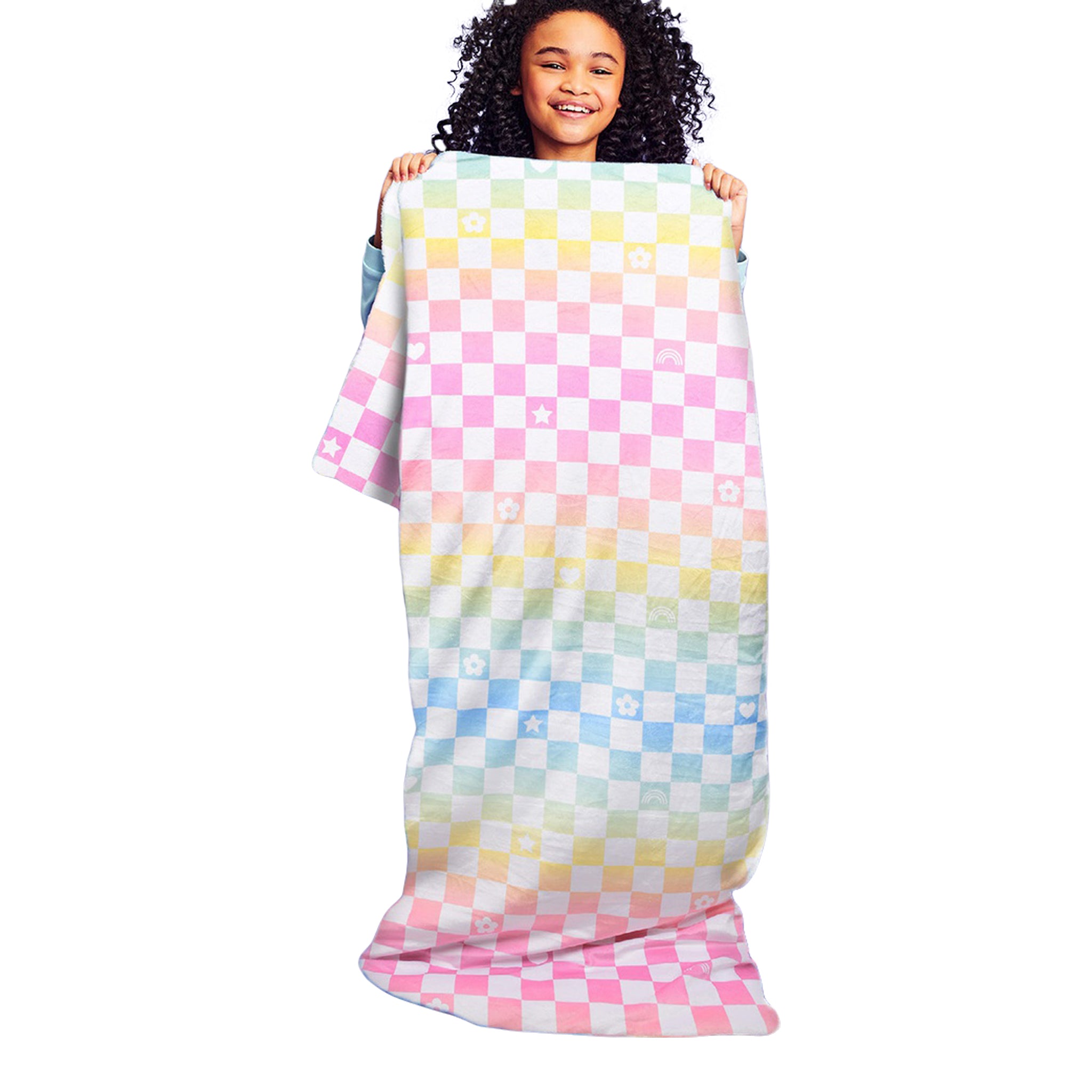 Ombre Checker Board Sleeping Bag - Denny's